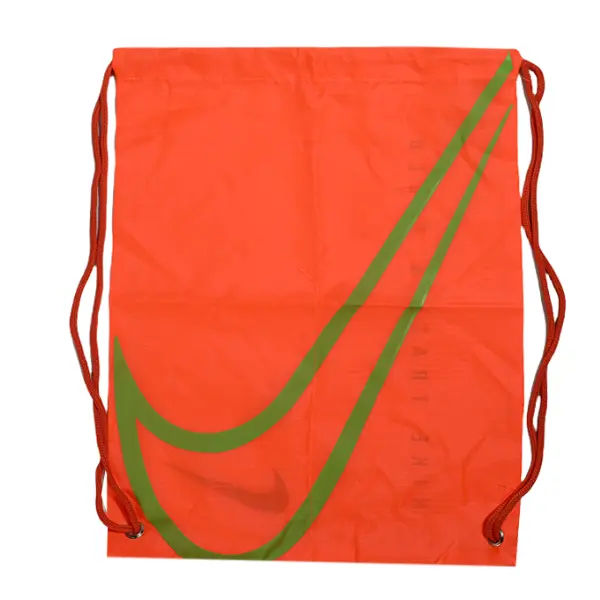 Nike Orange and Green Boot Bag