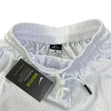 Nike White Shorts - Green Logo