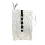 Nike White and Black Shorts - Striped Panel