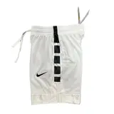 Nike White and Black Shorts - Striped Panel