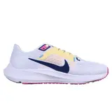 Nike Air Zoom Pegasus 40 White and Dark Blue Running Shoes