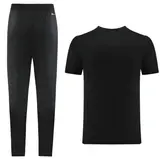 Adidas Training Black and Grey Training Set T-Shirt and Pants