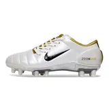 Nike Total 90 III White and Gold Firm Ground FG Football Boot