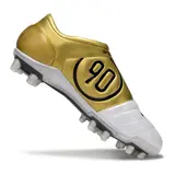Nike Total 90 III White and Gold Firm Ground FG Football Boot
