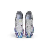 Adidas F50 Hyperfast Elite White, Black and Purple Turf TF Kids Football Boot