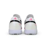 Adidas F50 Hyperfast Elite White, Black and Purple Turf TF Kids Football Boot