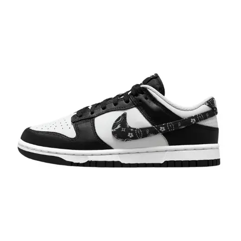 Nike SB Dunk Low Black Paisley Casual Shoes
