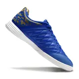 Nike Lunar Gato II Blue and Gold Indoor IC Football Boot