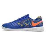 Nike Lunar Gato II Blue and Gold Indoor IC Football Boot