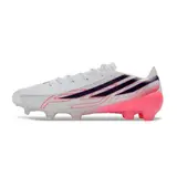Adidas F50 Hyperfast Laced Elite White and Red Firm Ground FG Football Boot