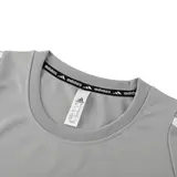 Adidas Grey and White Training Set T-Shirt and Shorts