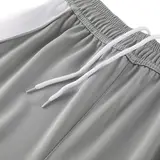 Adidas Grey and White Training Set T-Shirt and Shorts