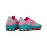 Adidas F50 Primeknit Elite Light Blue and Pink Firm Ground FG Football Boot