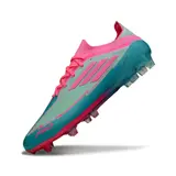 Adidas F50 Primeknit Elite Light Blue and Pink Firm Ground FG Football Boot