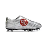 Nike Total 90 III Silver Firm Ground FG Kids Football Boot