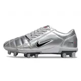Nike Total 90 III Silver Firm Ground FG Kids Football Boot