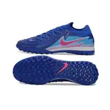 Nike Phantom GX2 Elite Blue Turf TF Football Boot - Navy Blue/Pink