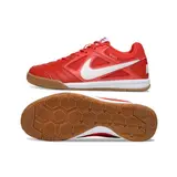 Nike SB Gato X Supreme Red and White Indoor IC Football Boot