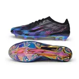 Adidas F50 Hyperfast Elite Black, Light Blue and Pink Firm Ground FG Football Boot