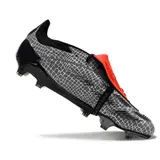Adidas Predator 30 Elite Tongue Gray and Black Firm Ground FG Football Boot