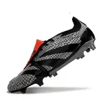 Adidas Predator 30 Elite Tongue Gray and Black Firm Ground FG Football Boot