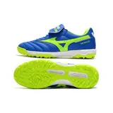 Mizuno Morelia Sala Classic Blue and Green Turf TF Football Boot