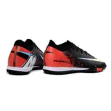 Nike Zoom Mercurial Vapor 16 Elite Black and Red Turf TF Football Boot
