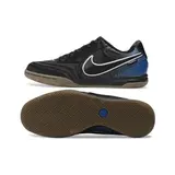 Nike Tiempo Streetgato Black and Blue Indoor IC Football Boot