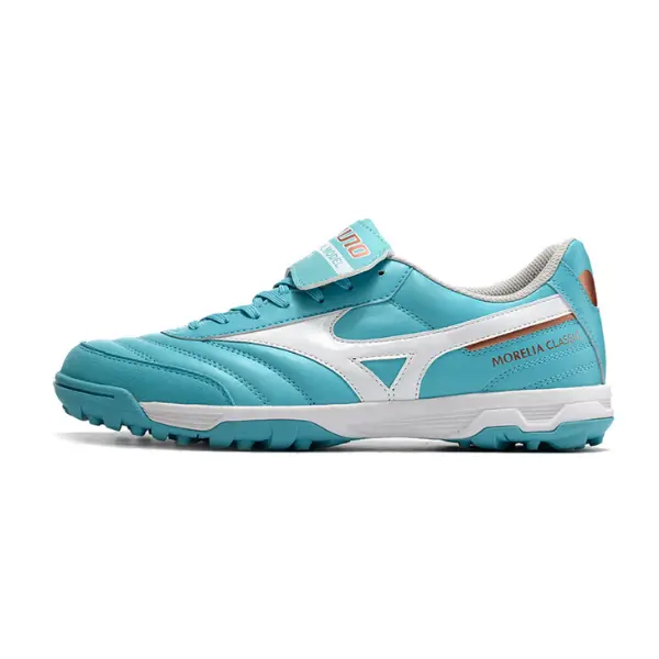 Mizuno Morelia TF Light Blue and White Turf TF Football Boot