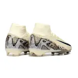 Nike Air Zoom Mercurial Superfly 10 Elite Beige Firm Ground FG Kids Football Boot