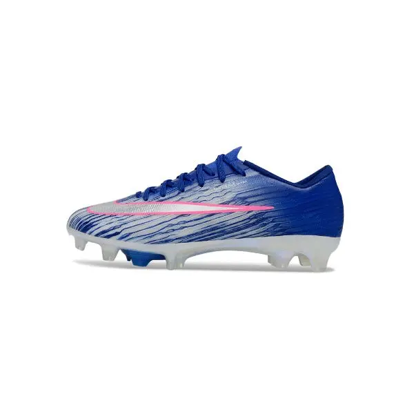 Nike Air Zoom Mercurial Superfly 11 Elite Blue and White Firm Ground FG Kids Football Boot - Royal Blue