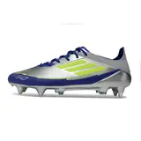 Adidas F50 Elite Silver and Blue Messi Mixed Studs SG Football Boot