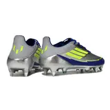 Adidas F50 Elite Silver and Blue Messi Mixed Studs SG Football Boot