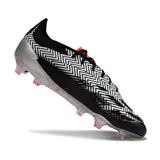 Adidas Predator 30 Elite Black Gray and Red Firm Ground FG Football Boot