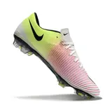 Nike Air Zoom Mercurial Vapor 10 Elite White Red and Yellow Firm Ground FG Football Boot