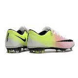 Nike Air Zoom Mercurial Vapor 10 Elite White Red and Yellow Firm Ground FG Football Boot