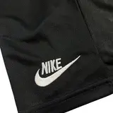 Nike Black Shorts - White Swoosh