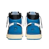 Nike Air Jordan 1 High Travis Scott Blue Military Casual Shoes