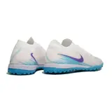 Nike Phantom GX2 Elite White and Blue Turf TF Football Boot - Aqua/White