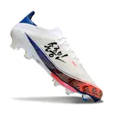 Adidas F50+ Elite Black and Yellow Firm Ground FG Football Boot - White/Red Print