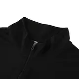 Adidas Black and White Cold Set Quarter-Zip Top and Pants - White Panel