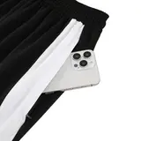 Adidas Black and White Cold Set Quarter-Zip Top and Pants - White Panel