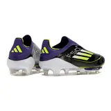 Adidas F50+ Elite Laceless Black and Red Firm Ground FG Football Boot