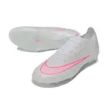 Nike Air Zoom Mercurial Vapor 17 Elite White and Pink Firm Ground FG Football Boot - Pale Pink