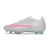Nike Air Zoom Mercurial Vapor 17 Elite White and Pink Firm Ground FG Football Boot - Pale Pink