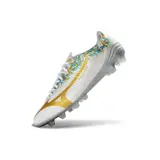 Mizuno Alpha III Elite White and Yellow Firm Ground FG Football Boot