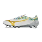 Mizuno Alpha III Elite White and Yellow Firm Ground FG Football Boot