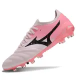 Mizuno Morelia Neo IV Elite Pink and White Firm Ground FG Football Boot