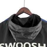 Nike Black White Green Windbreaker Jacket