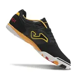 Joma Top Flex 24 Black and Yellow Indoor IC Football Boot